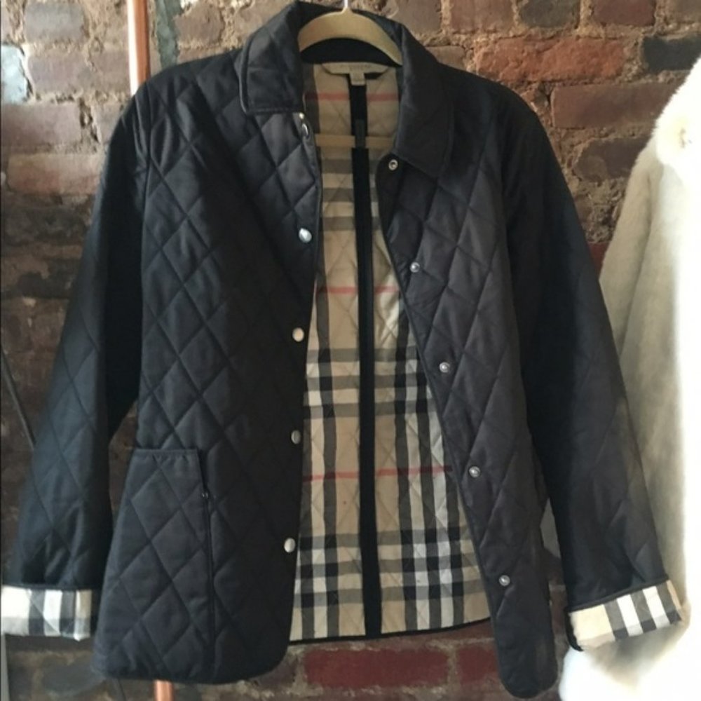 Burberry Brit Quilted Jacket, 100% Authentic